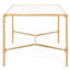 Terenna Metal And Glass Coffee Table-35774906