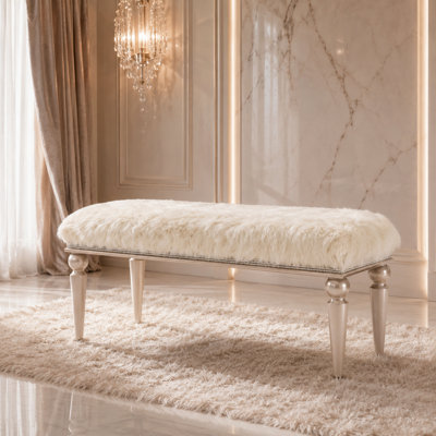 Glimmering Heights Upholstered Bench