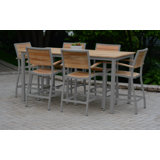 Soho Outdoor 7 - Piece Bar Height Dining Set