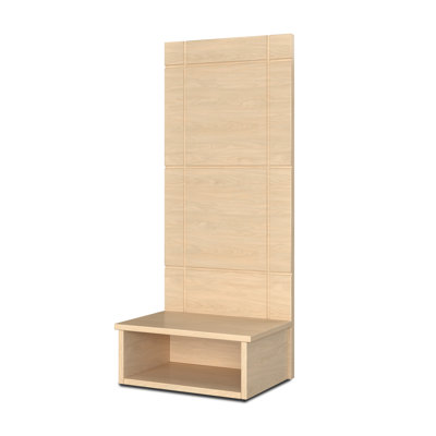 King Hanging Nightstand With Side Panel