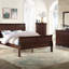Table de chevet 1 tiroir Louis Philip 1Pc