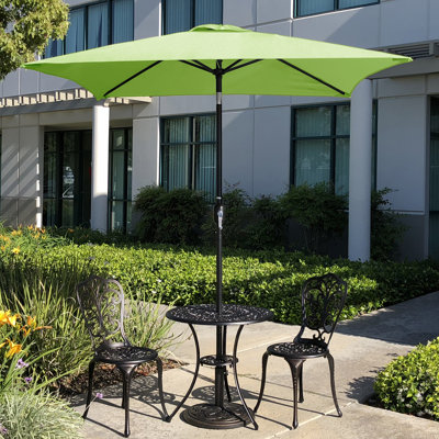 Parasol carré en polyester 78 po Marla