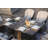 Moda 70 In. X 39 In. X 27 In. Rectangular Wicker Outdoor Gas Fire Pits Table With 6-Chairs1-1743247378
