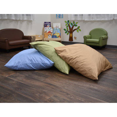 27" Cozy Floor Pillows -3 - Light Woodland