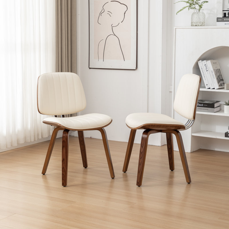 Sabrena Upholstered Dining Chair, Beige