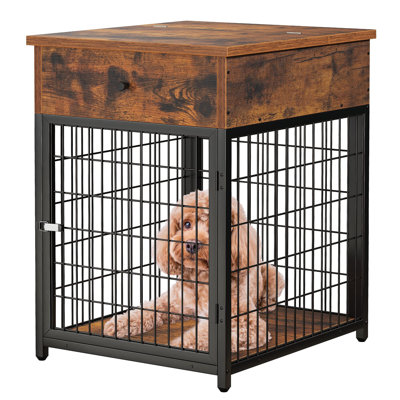 Dasara Wood Furniture Style Crate with 1 Door