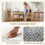 HOMCOM Shoe Bench with 2 Drawers 105 x 33.2 x 55 cm Natural and Grey