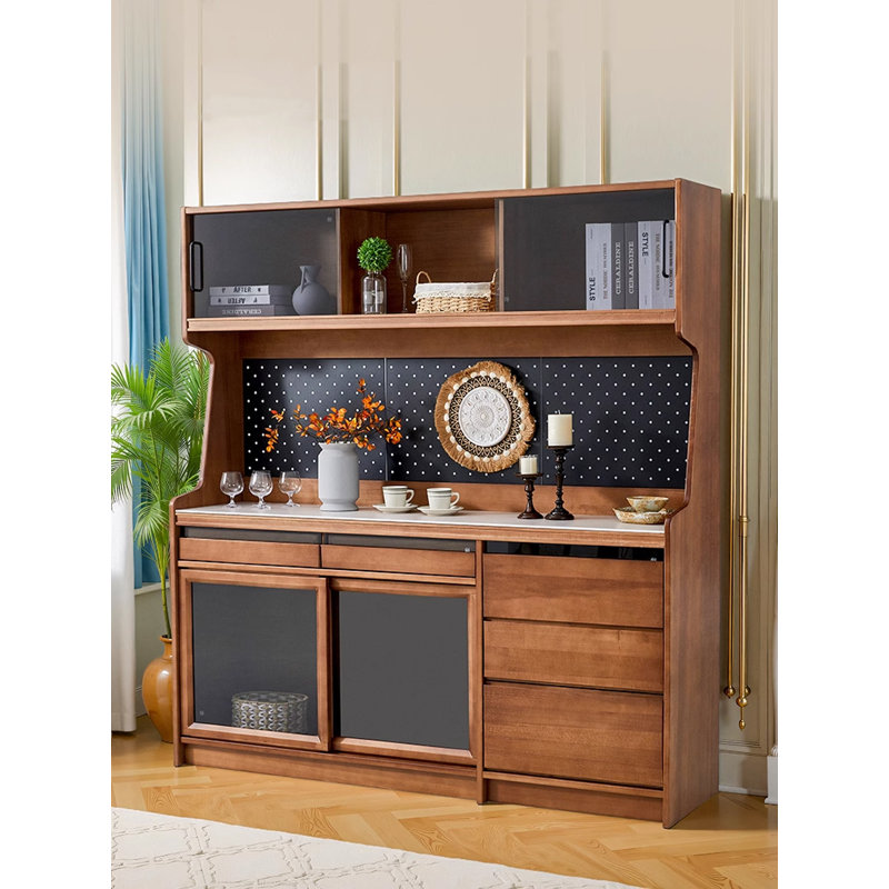 Armoire de cuisine française en bois massif