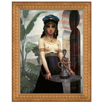 Ann " Harem Servant Girl, 1874 " by Paul Desire Trouillebert