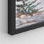 Hiver neige neige givré pastel chalet en bois rond 4 pièces-97770650-97770655