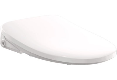 Duravit SensoWash Arcova Bidet Toilet Seat in White, with Exposed Connections