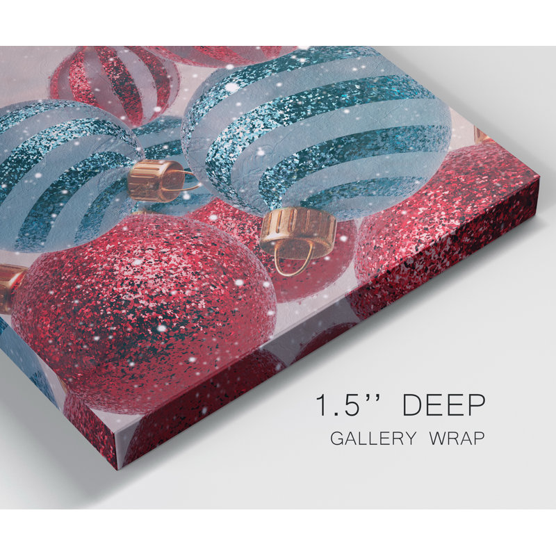 " Christmas Ornaments III ", 10" H x 10" W x 1.5" D