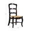 French Country Solid Wood Dining Chair-9046646