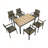 All Weather 7-Piece Patio Dining Table Sets