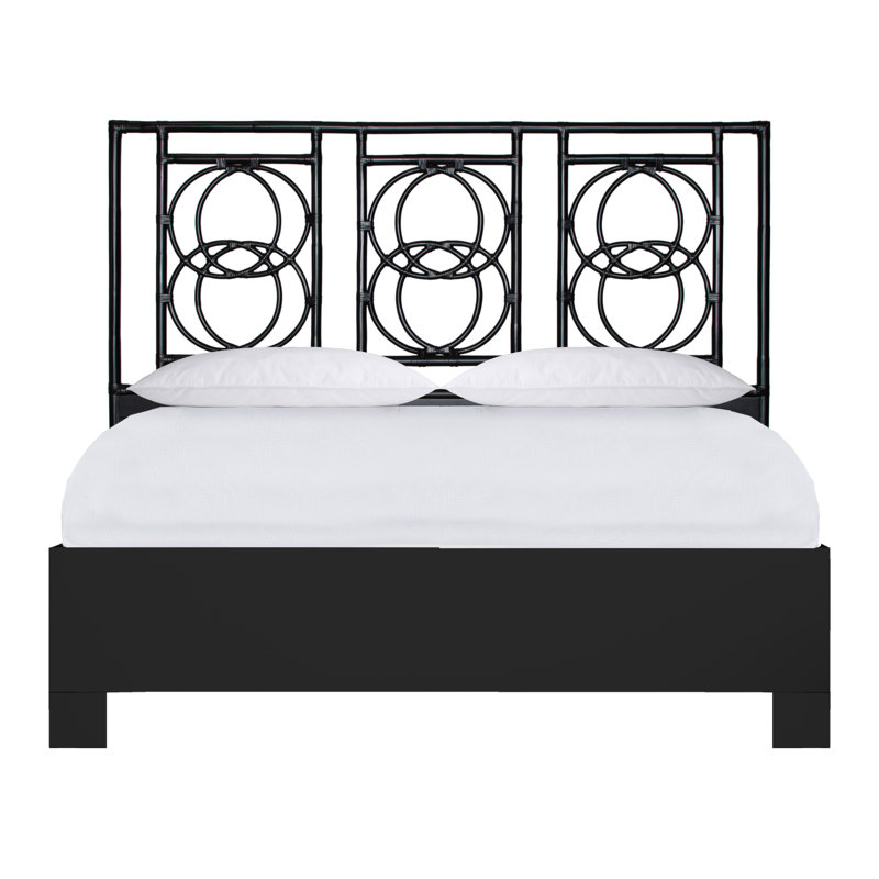 Emilia Platform Bed, Black, King