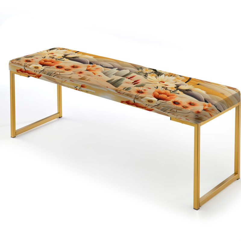 Motif bohème beige avec motif floral I - motif floral beige