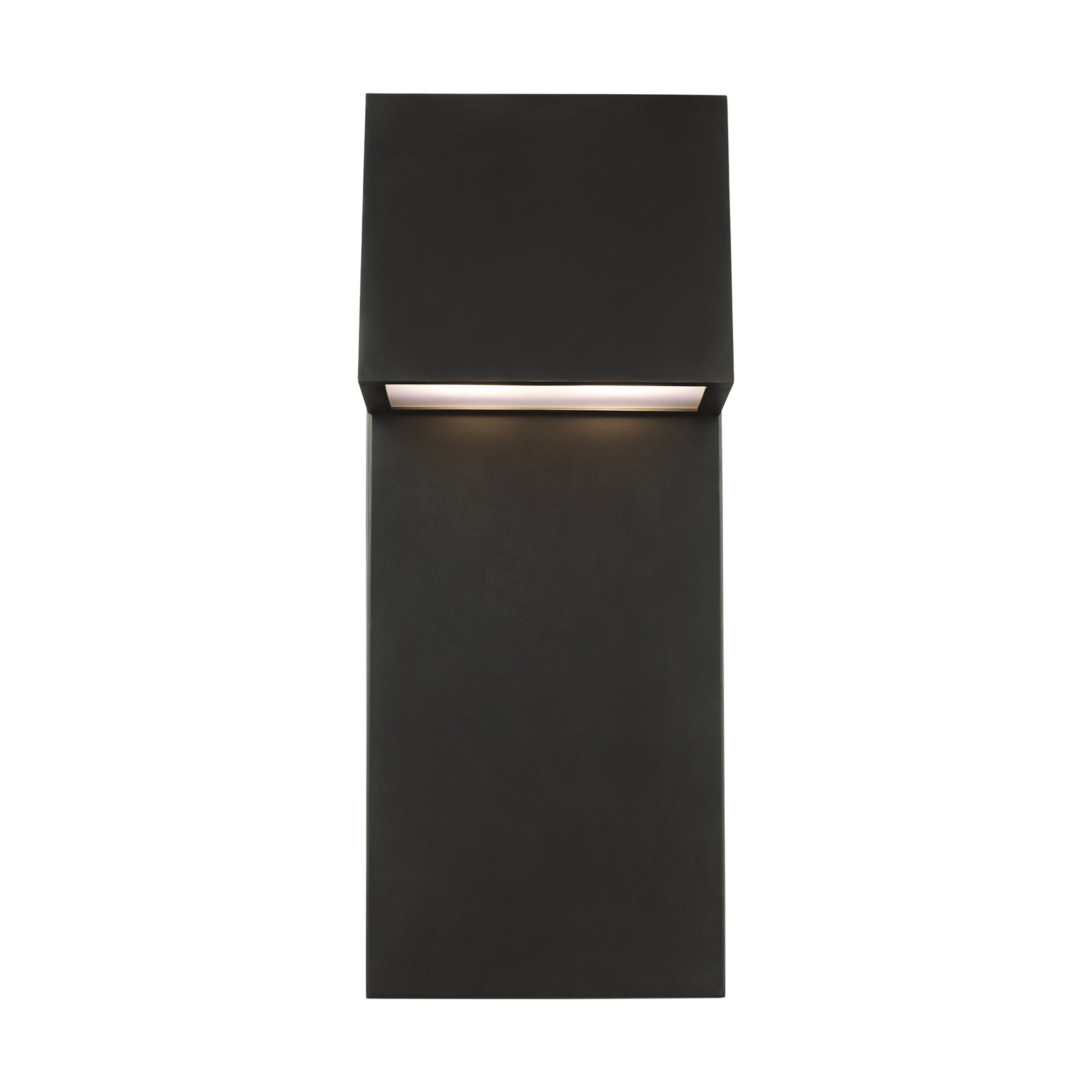 Canto Outdoor LED Wall Light, Antique Bronze, 25" H x 10" W x 6.38" D