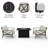 Marple 4 - Person Patio Conversation Set with Cushions-678500229