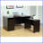 Red Cocoa Mobile Coffee Table for Home Office, 4 Lockable Wheels &amp; Wood-Crafted Finish