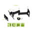 Lashaune Multi Position Black TV Wall Mount for screens up to 25"