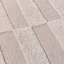 Loft Modern Striped Living Room Area Rug and Runner Soft Pile-124621655-124621652