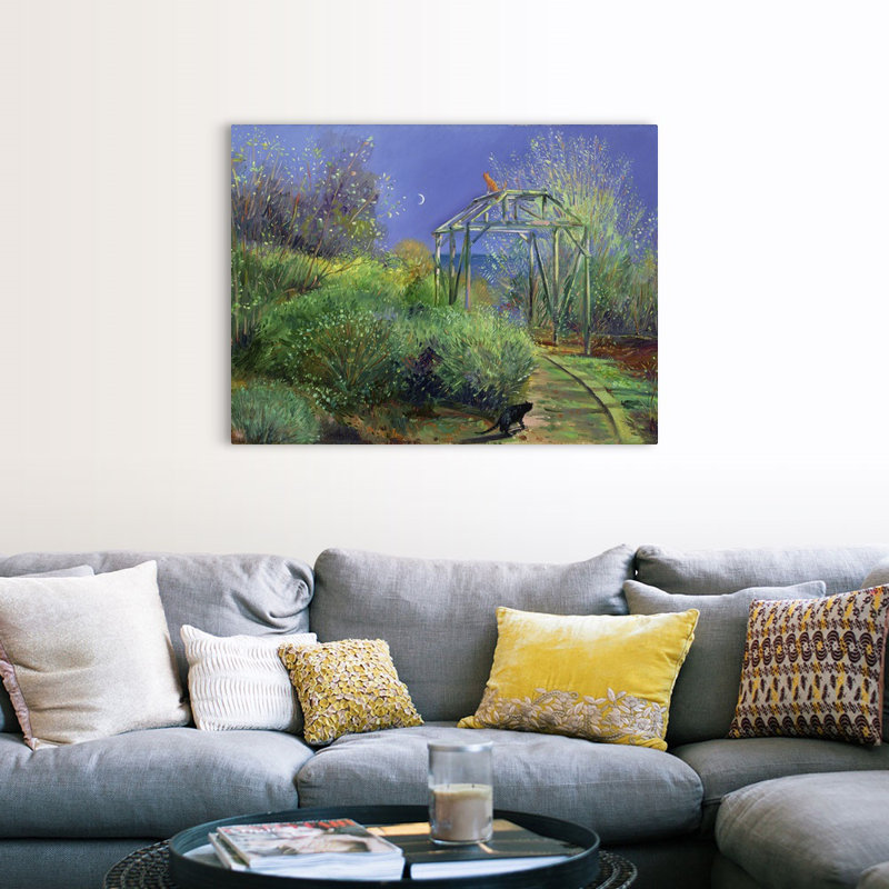 «Night Revels» par Timothy Easton - reproduction d'art sur toile, H 36 po x l 48 po x P 1,25 po, Toile tendue