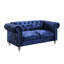 Causeuse en velours Anina