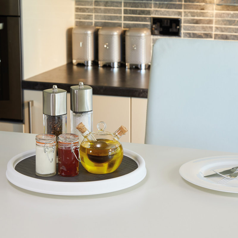 Copco Non-Skid Turntable/Worktop Organiser/Lazy Susan, 3.4cm H x 30.5cm W x 30.5cm D