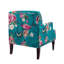 Chaise avec accoudoirs en mélange de coton Iliana-1177205543