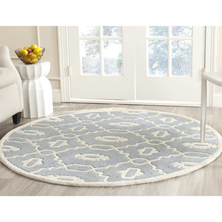 Carolene Hand Tufted Wool Geometric Rug