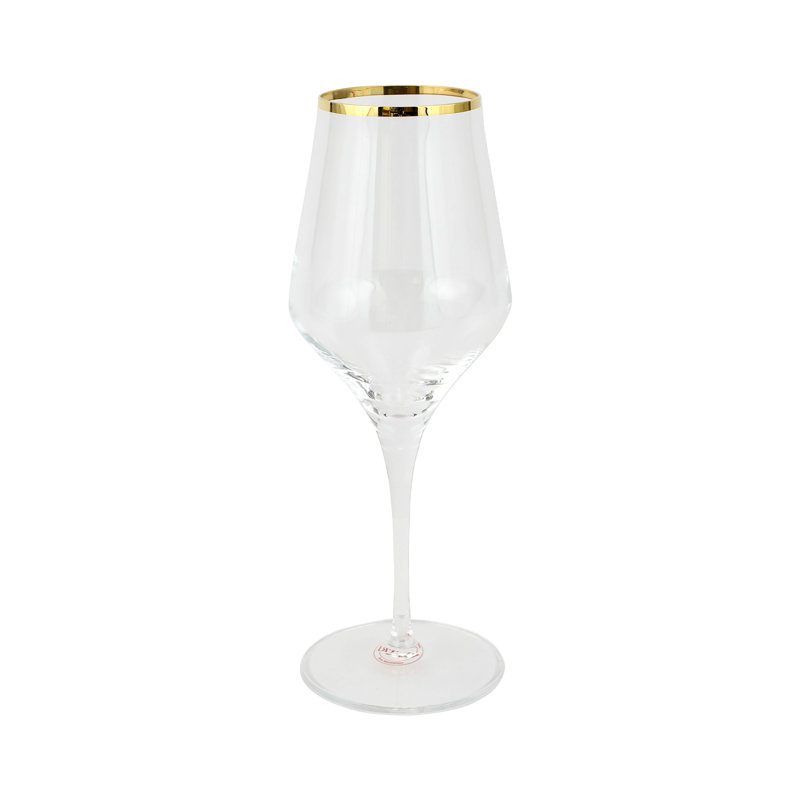 Contessa Handmade Drinking Glass, Gold