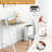 Goplus Iron Writing Desk