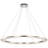 Stoker - LED 36 Inch Round Pendant - Polished Nickel Finish - K9 Crystal-1280197353