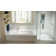 SIGNATURE® Oval in Rectangle 6042 Drop-In Whirlpool LH/RBM Oyster