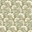 Wildflower - Olive Beige Botanical Wallpaper