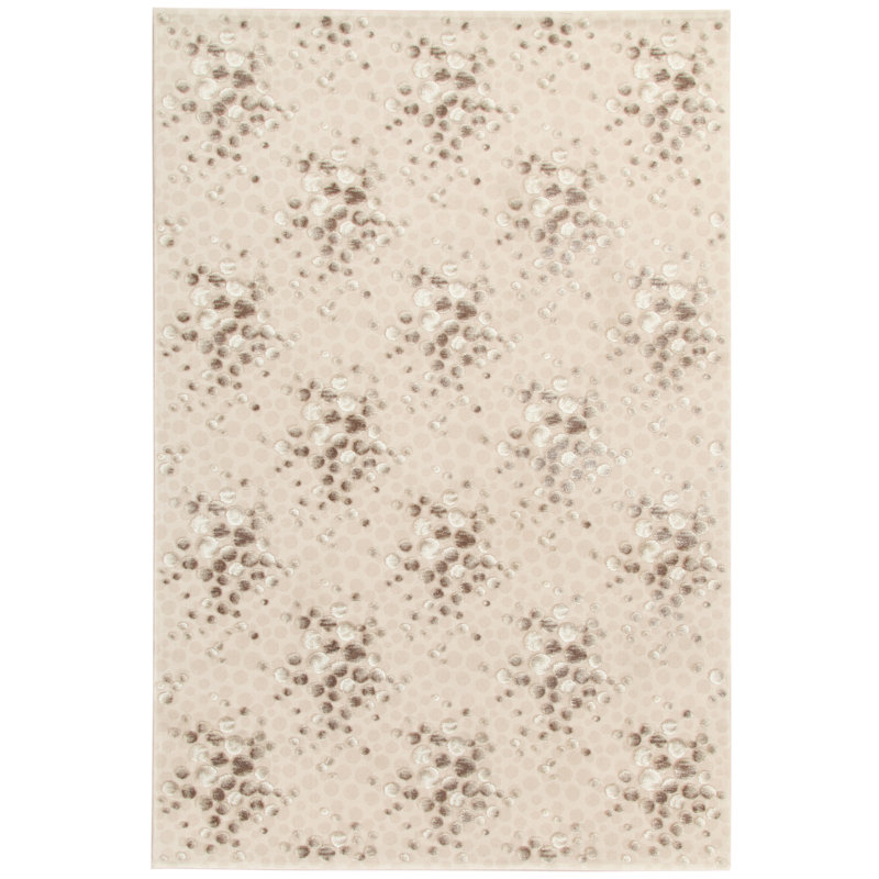 Polka Dots Area Rug, Rectangle 79 x 150cm