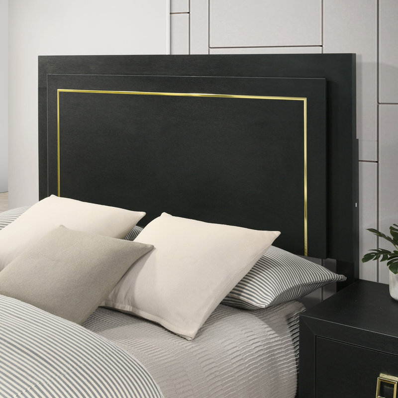Hapeville Panel Bed With Led, King