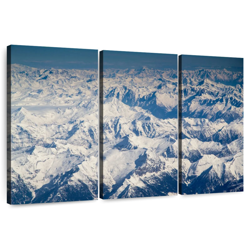 Alvord Swiss Alps, 24" H x 38" W