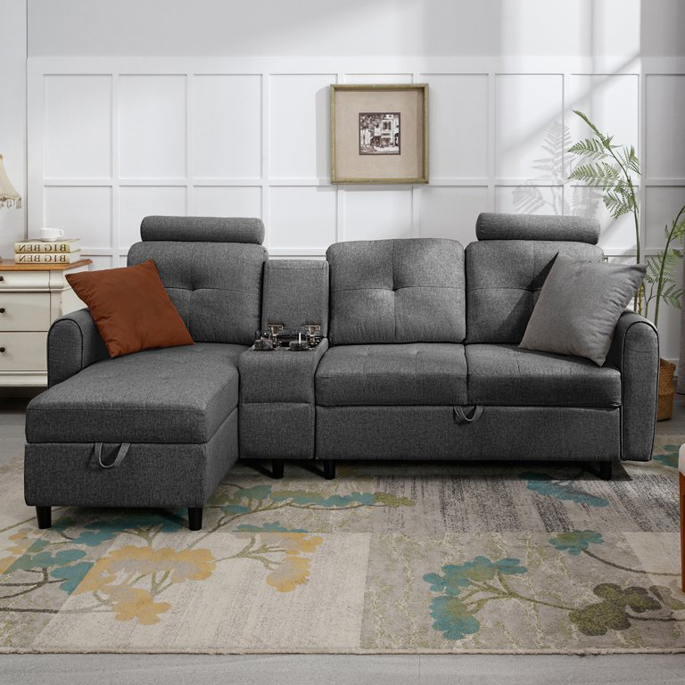 Wade Logan® Blaykelee Upholstered Sectional & Reviews