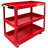 3 Tier Rolling Tool Cart, 440 Lbs Capacity Industrial Service Cart With Wheels