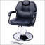 Fauteuil de coiffeur hydraulique robuste avec fonction d'inclinaison et siège plus large pour un confort maximal dans les salons de coiffure et les salons de coiffure
