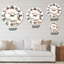 Horloge murale bohème et éclectique-93602333