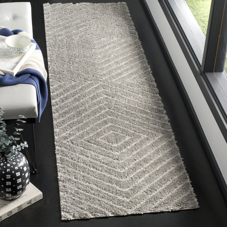Ashburnham Olympia Shag Performance Geometric Rug