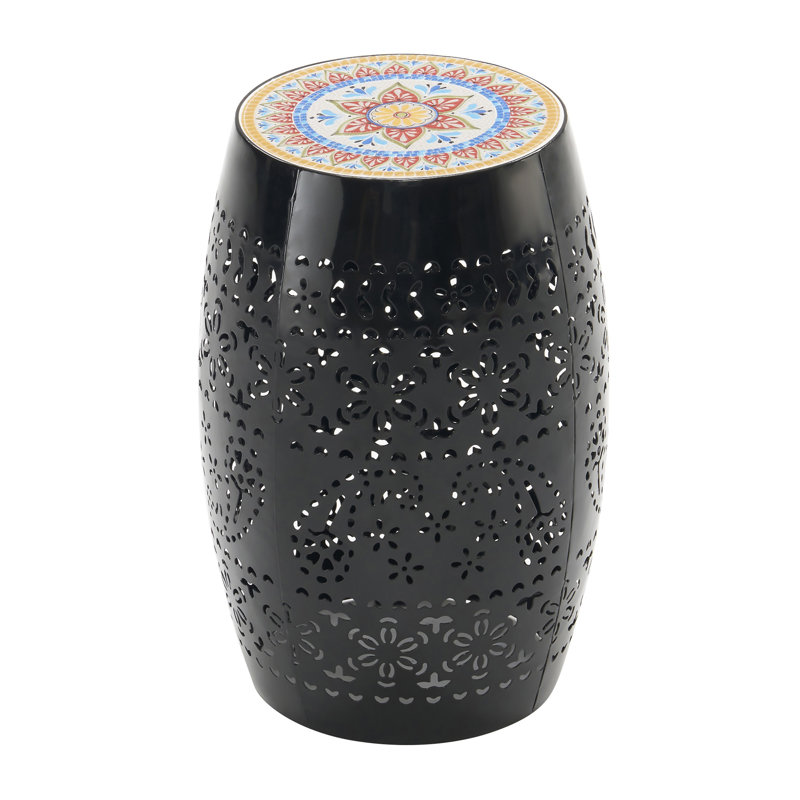 Ruby12" Side Table , Black