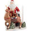 Toys Memory Santa with Deer Figurine