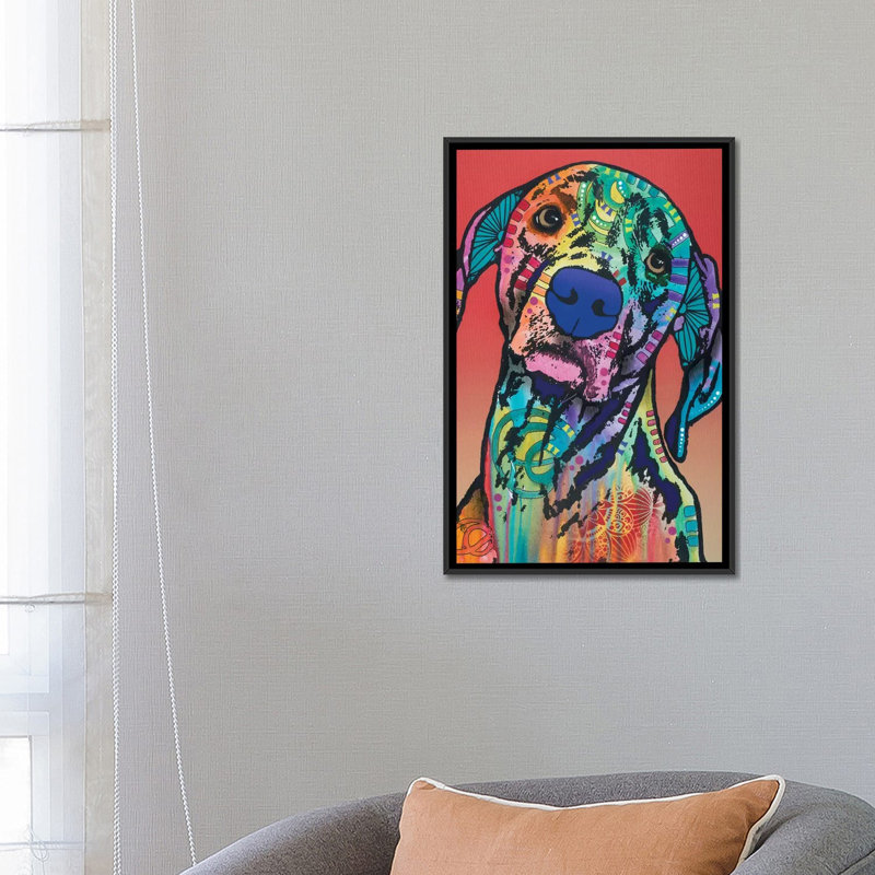 «Napoleon», impression sur toile, H 26 po x l 18 po x P 1,5 po, Toile avec cadre noir, Pas de tapis