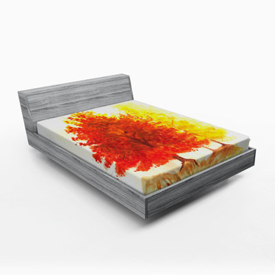 Drap-housse feuilles