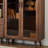 American style solid wood practical bookcase