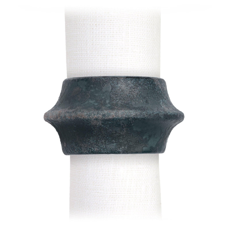 Terra Cuff Napkin Rings, Blue