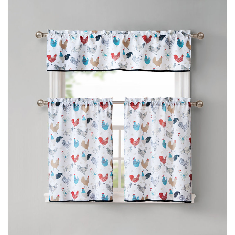 Zakpo Tailored Kitchen Curtain